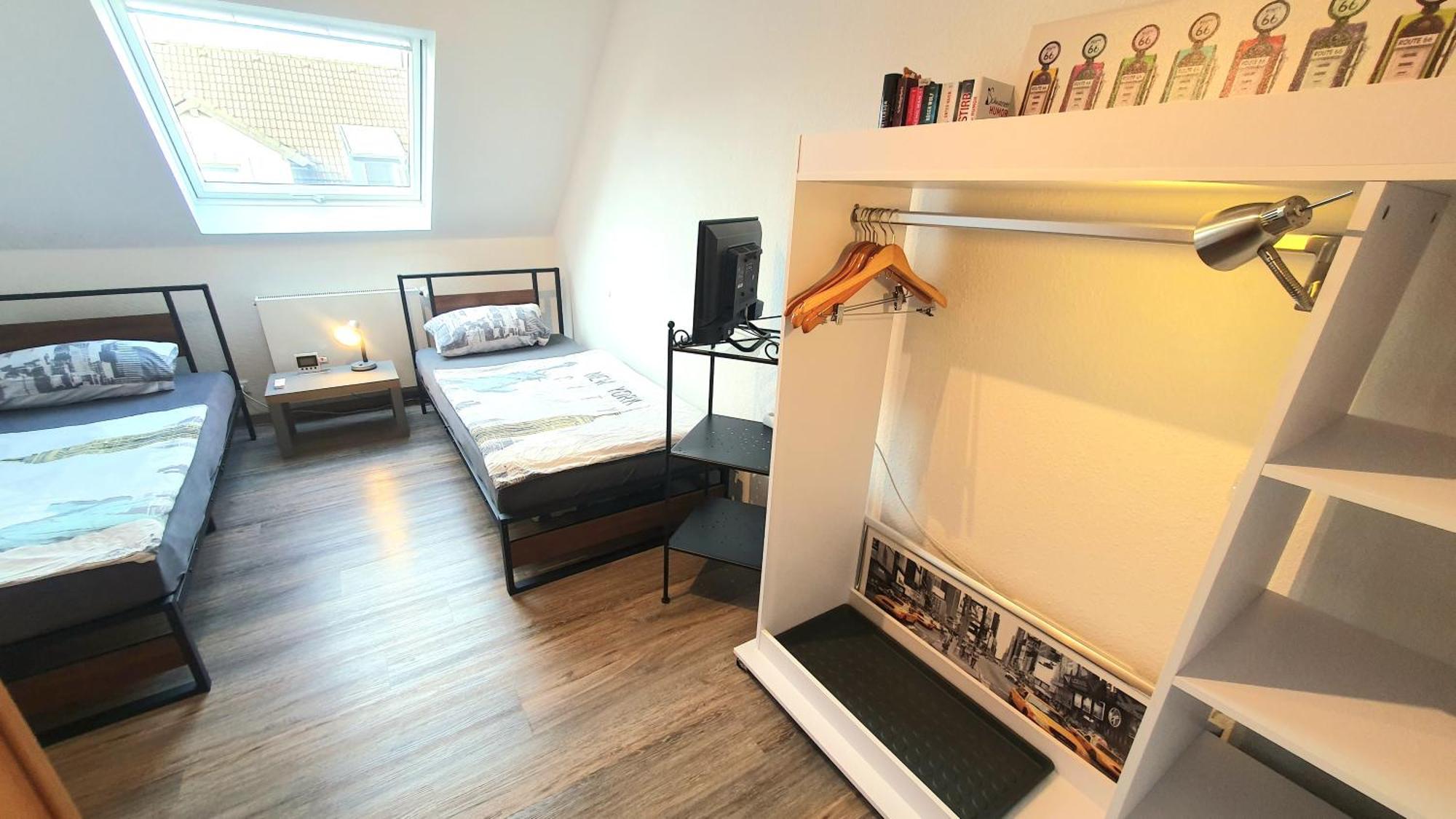Frankes Sleep Inn, 4, 2, 1 Raumwohnungen, Sauna Velbert Buitenkant foto